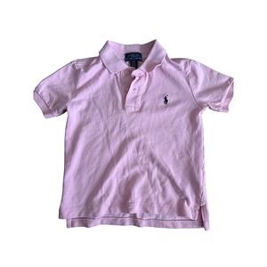 Polo Ralph Lauren Kids Pink Short Sleeve Polo Shirt Toddler Size 3/3T